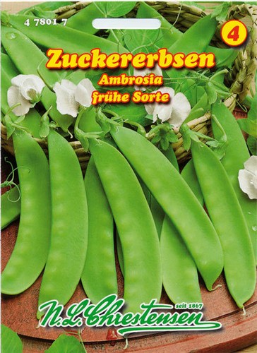 Guisantes de Azúcar, Ambrosia, Pisum Sativum,Verduras,Chrestensen, |