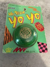 Yo-Yo Vintage Imperial Hi-tech Green 1992 Sealed In Package New/ RARE