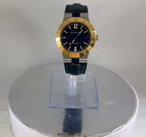 Discount Bvlgari Diagono Sportz LC35SG Automatic Mens Watch Excellent A2589 - Video 1 of 1