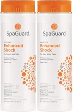 SpaGuard Enhanced Shock Spas & Hot Tubs Oxidizer 2 lb - 2 Pack