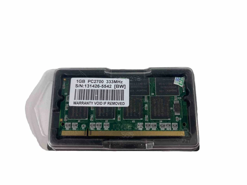 Kingston PC-2700 1gb DIMM 5 Total 333 MHz DDR SDRAM Memory (KVR333X64C25K2/1G) - Image 3 of 3