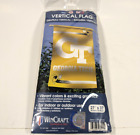 WinCraft Georgia Tech Yellow Jackets Vertical Flag 27" x 37" Pole Sleeve Ncaa