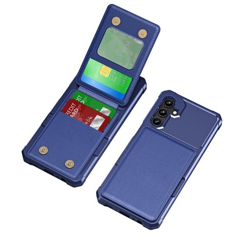 For Samsung Galaxy A55 A35 A15 S24 S23 S25 Hülle Flip Case Tasche Wallet Etui - Bild 21 von 44