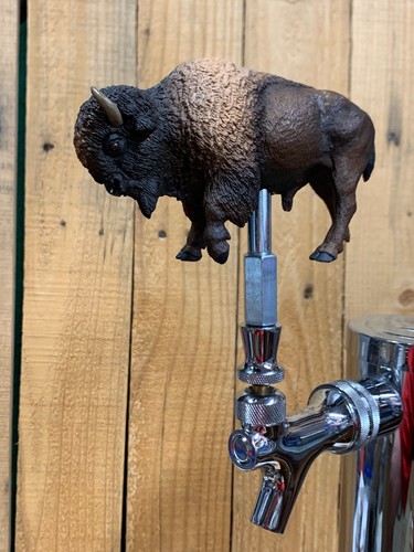 Buffalo Beer Tap Handle NFL  Bills NCAA Colorado North Dakota NHL Sabres Bison - Picture 8 of 10