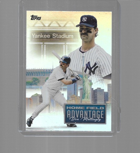 2024 TOPPS BASEBALL HOME LEGENDARY FIELD ADVANTAGE DON MATTINGLY #LHA-13