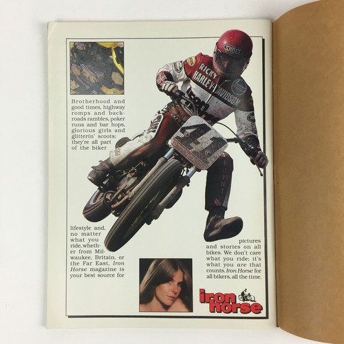 Vtg Mar 1983 EASYRIDERS Motorcycle Magazine, with DAVID MANN Centerfold - Picture 10 of 12