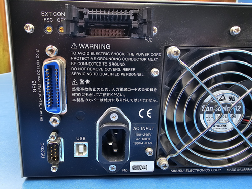 Kikusui PLZ1004W Multifunctional Electronic Load 200A 1000W - Foto 13 di 14
