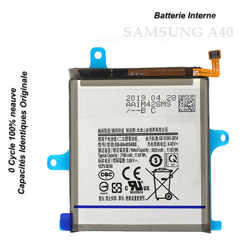 BATTERIE Pour Samsung Galaxy A10/ A20/ A20E/ A40/ A50/ A51 / A70 /A80 A90 - Photo 4 sur 17