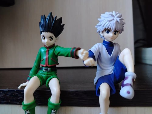 13cm Noodle Stopper Hunter x Hunter Action Figures Model Toy Gift Gon Killua Set - Picture 3 of 11