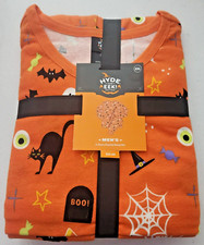Hyde and Eek! 2-Piece Sleep Set Pajamas Orange Halloween Men Size 2X NEW