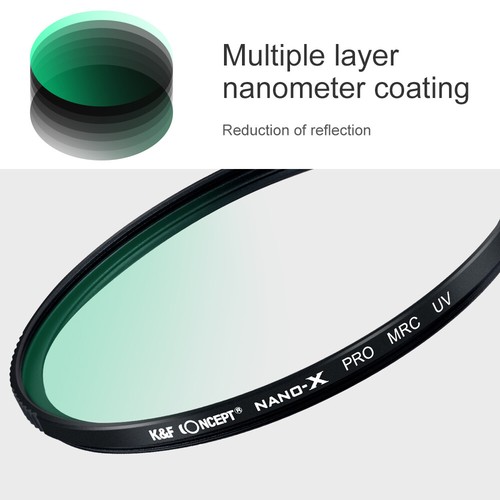 K&F Concept® 52Mm Nano X Mc Uv Filter Multi Layer Coated Ultra Slim .1205 - Picture 3 of 6