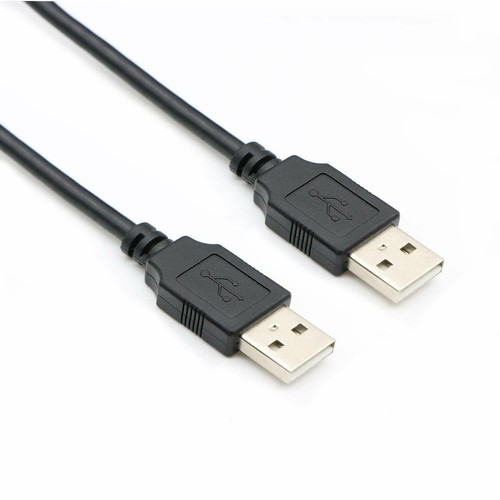 USB Cable 2.0 A Type Male M/M Cord Date Speed Wire 3 6 10 15 FT Black White Lot - Picture 4 of 21