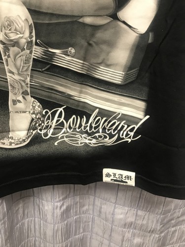 (L) SLAM Sitting low & mean Boulevard mens tee short sleeve NWT DGA T-Shirt - Picture 3 of 6