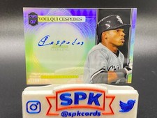 2021 Bowman Sterling YOELQUI CESPEDES STERLING TENDER AUTO 41/99 WHITE SOX