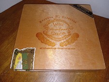 JAIME GARCIA MY FATHERS RESERVA JG HANDMADE NICARAGUAN Wood Empty Cigar Box
