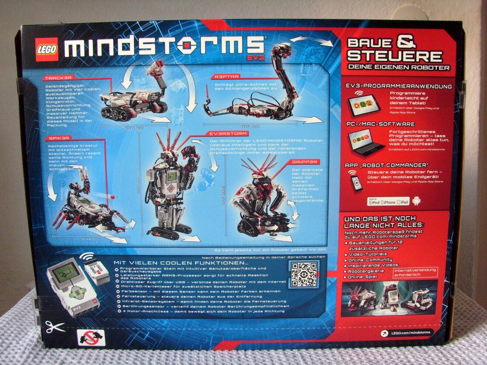 LEGO 31313 MINDSTORMS EV3NEU in OVP Kinder Roboter App Programmierbar Technik