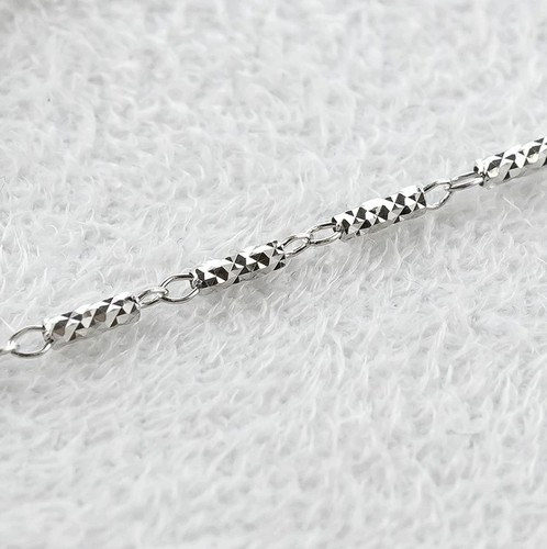 Platin Kette Armband Pt850 19 cm 7 1/2'' 1,2 g - Bild 7 von 9