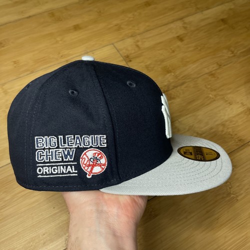 New Era 59FIFTY New York Yankees Big League Chew Original Navy/Gray 7 7/8 Hat - Picture 3 of 16