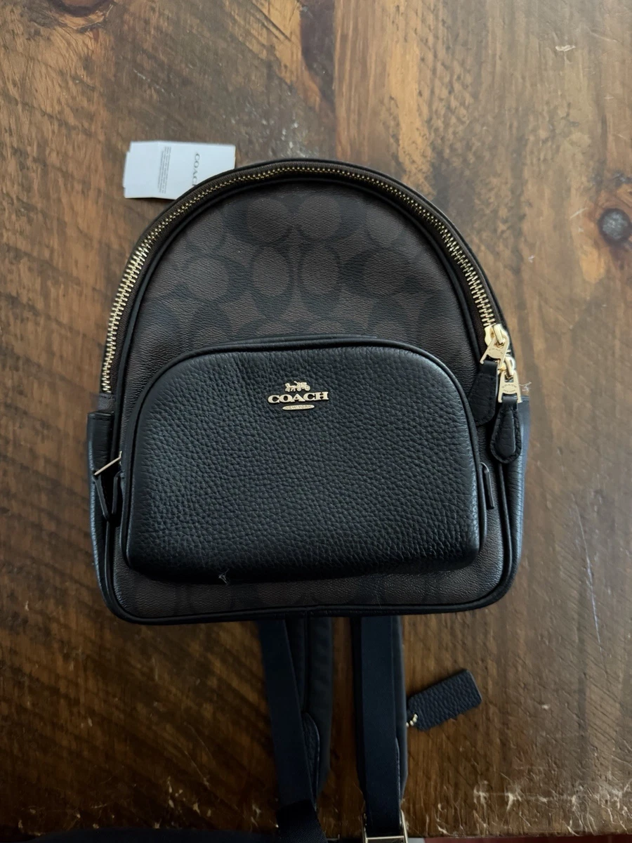 Coach Black Leather Backpack Bags & Handbags for Women for sale | eBay