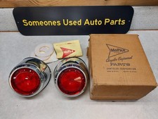 NOS 1961 Dodge Dart Tail lights 61 Dodge Upper Accessory Lamps 2298756 Mopar