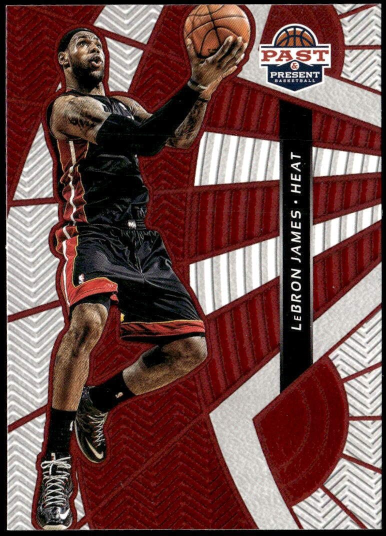 2012-13 Panini Past & Present #6 LeBron James Treads E1