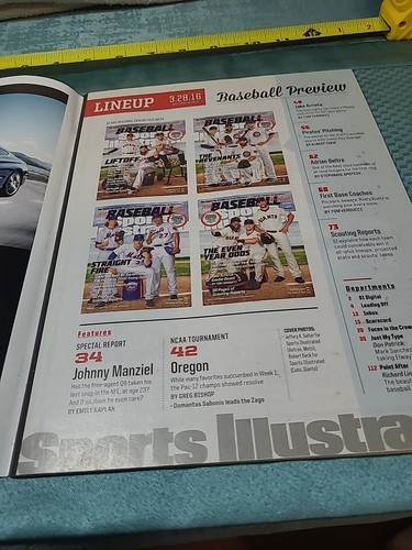 2016 SPORTS ILLUSTRATED JOHNNY MANZIEL AND THE ABYSS MAGAZINE - Picture 3 of 6