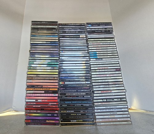 Großhandel Musik CD Posten 100+ Rock'n'Roll Metal Grunge Blondie Steine Zz Idol Gin