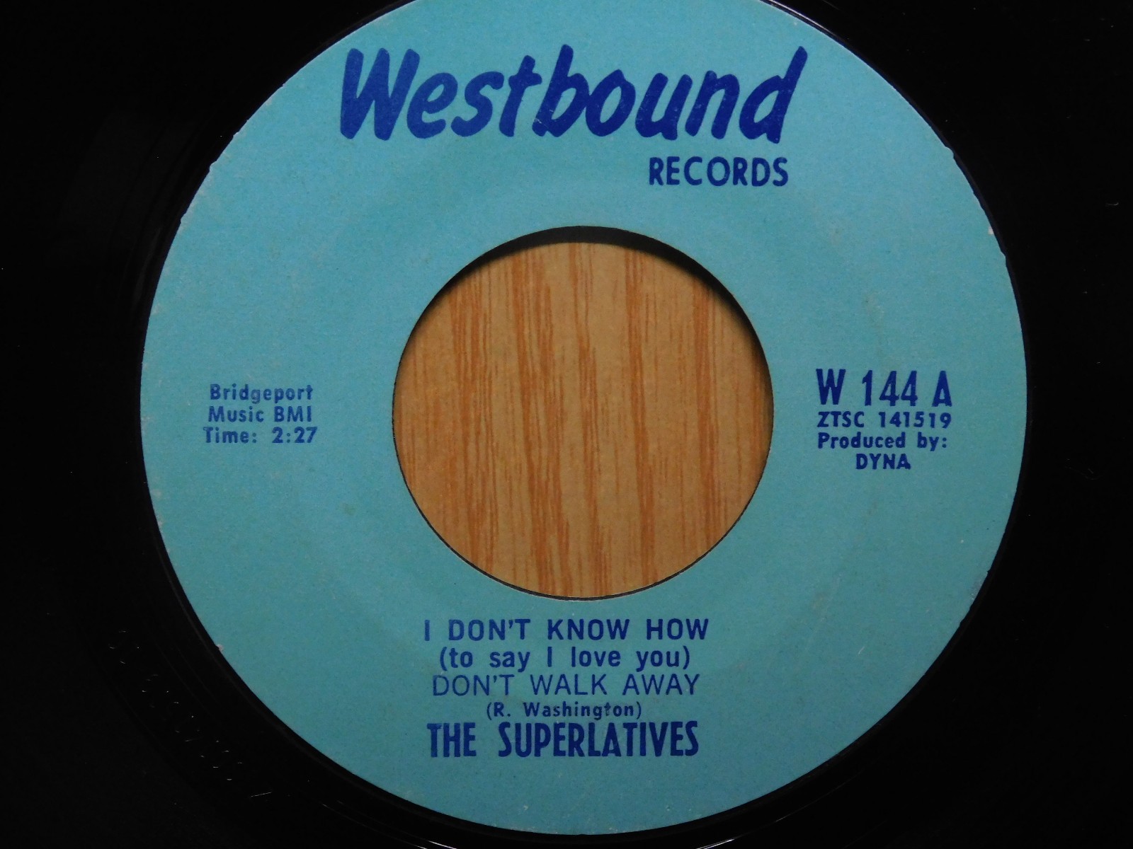 photo of The Superlatives Soul I Dont Know How Bw Lonely In A Crowd On Westbound