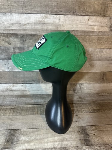 Bud Light Adjustable Strap Distressed Bright Green Adjustable Strap Hat - Picture 5 of 14