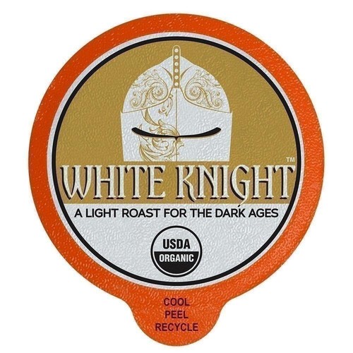Organic White Knight | 72 K-Cups, 2.0 Compatible | Fresh Roasted Coffee - Picture 3 of 8