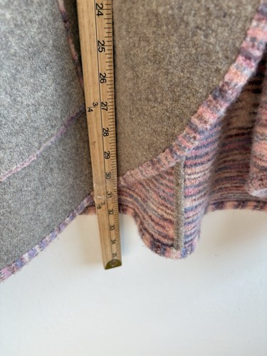 Anthropologie Hygge reversible Wool Cardigan Size M/L In Beige In Multicolor - Picture 4 of 10