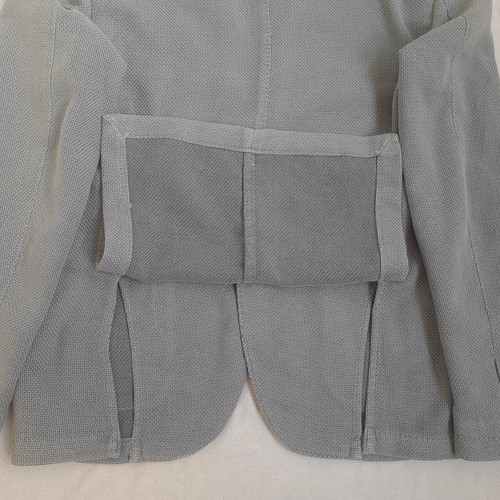 L.B.M. 1911 Lubiam Mens Sport Coat Size 48 R Slim Fit Blazer Jacket Cotton Blend - Picture 16 of 24