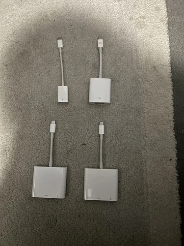 Bundle of 4 Apple adapters USB-C TO Digital AV Multiport Adapter Genuine