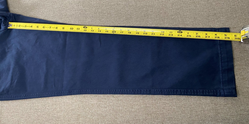 Pantalones chinos Levi's XX AJUSTE AUTÉNTICO para hombre 29 X 30 tiro medio azul nuevos con etiquetas - Imagen 13 de 16