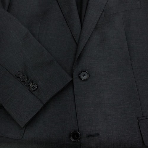 Hugo Boss Anzug Herren 40R Drop 4 The Jam75/Sharp3 Grau Wolle Zweiteiler Klassiker - Bild 23 von 24