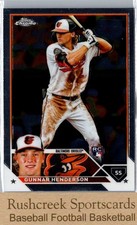 2023 Topps Chrome #2 Gunnar Henderson RC Rookie