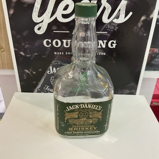 Jack Daniels 1975 Green Label Half Gallon Empty Bottle