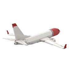 Hot Sale Norwegian 737-800 Model Airplane Model Aircraft 2256 Build Moc