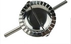 Stainless Steel Dumpling Maker, X-Large 5" Goya Empanada 5, Silver 