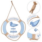  Nautical Hanging Decorations Home Life Ring Mediterranean Style Wall