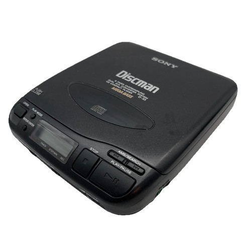 Sony D-33 Discman CD Compact Player Mega BASS AC-96NES Netzteil Sony Kopfhörer - Bild 9 von 15