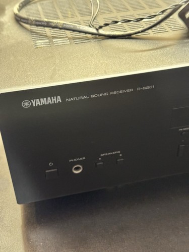 Yamaha R-S201 Natural Sound Stereo Receiver Tested Works - Picture 2 of 6