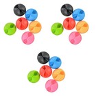 3 Count Schreibtisch Kabelhalter Bunte Kabelklemmen Schreibtischkabel Organizer