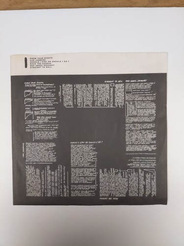 The Clash Combat Rock 1982 Epic Records Vinyl LP Record FE 37689 1st Pressing - Picture 4 of 10
