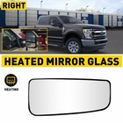 For 2015-2022 F150 450 550 Tow 250 350 Mirror Glass Lower Heated Passenger Side