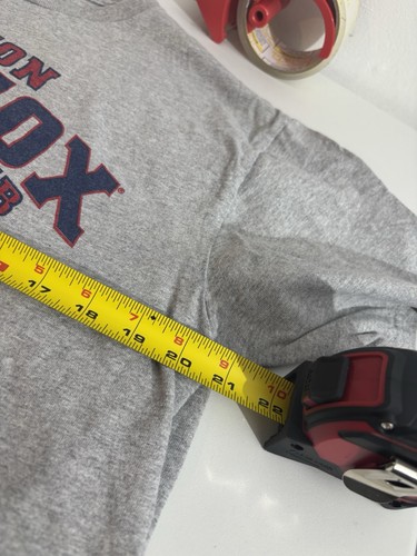 Majestic Authentic Boston Red Sox Men's M Gray Short Sleeve T-Shirt - Picture 7 of 8
