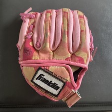 Franklin 4528 9  Baseball Glove Girls Pink Youth