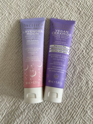 1x Pacifica Vegan Ceramide Face Wasch & 1x Pacifica Lavender Moon Body Lotion