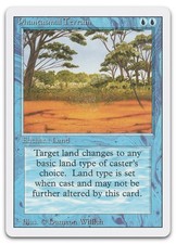 Phantasmal Terrain (LP) Revised Edition 3ED Magic MTG