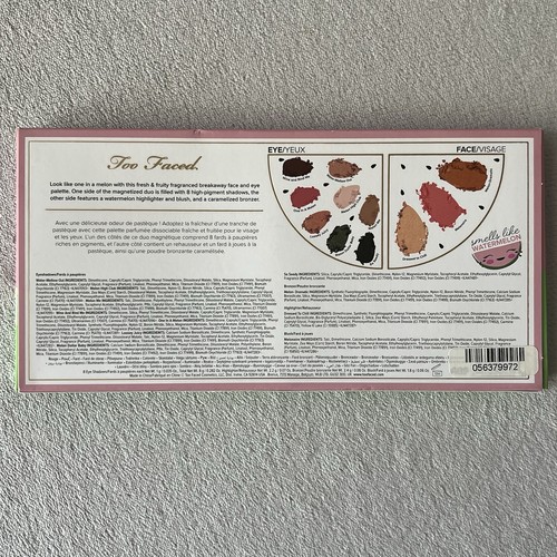 Too Faced Tutti Frutti Watermelon Slice Face & Eyeshadow Palette New In Box - Picture 6 of 6